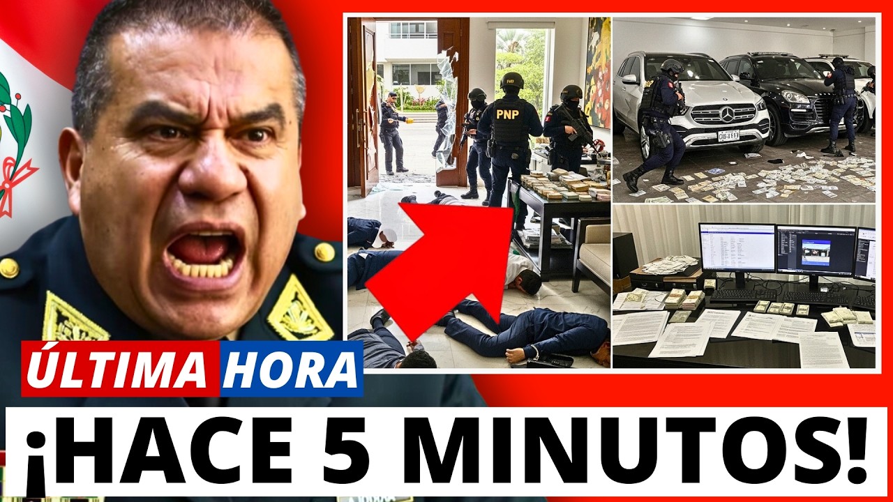 💥¡LAVABAN MILLONES EN SILENCIO! PNP REVIENTA RED QUE BLANQUEABA DINERO EN INMUEBLES Y AUTOS DE LUJO