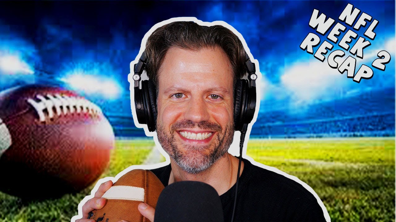 ASMR NFL Week 2 Recap | Whispered Ramble, Beard Scratching, Mouth Sounds