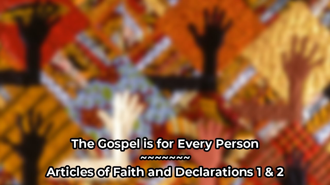 🔴 Come Follow Me LIVE Discussion with LDS Youth! | Articles of Faith and Declarations 1 & 2
