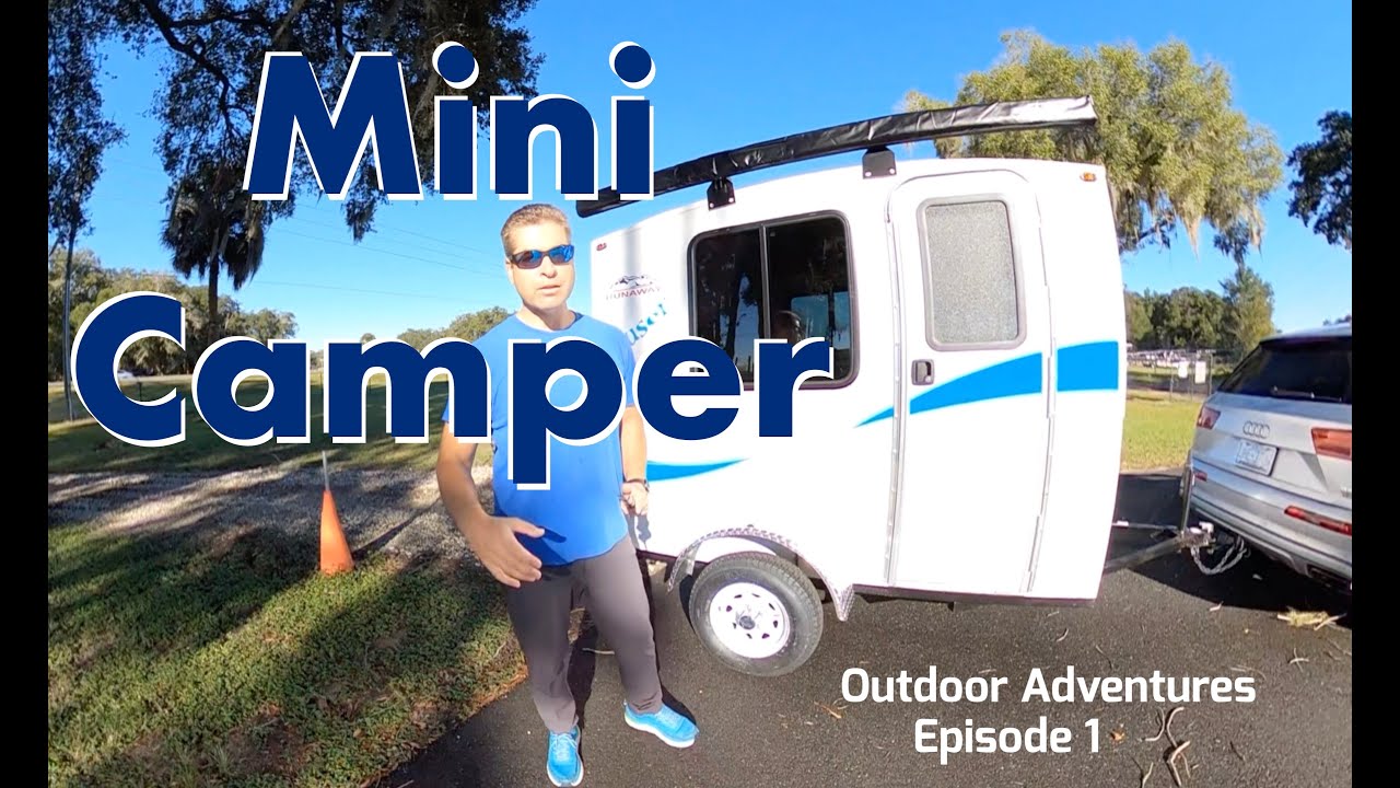 Mini Camper - Picking up the 2021 Runaway Rouser Camper - Episode 1