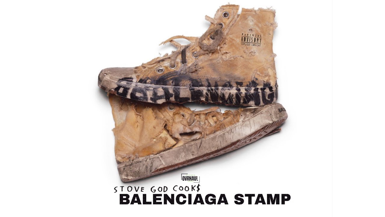 STOVE GOD COOKS - BALENCIAGA STAMP 