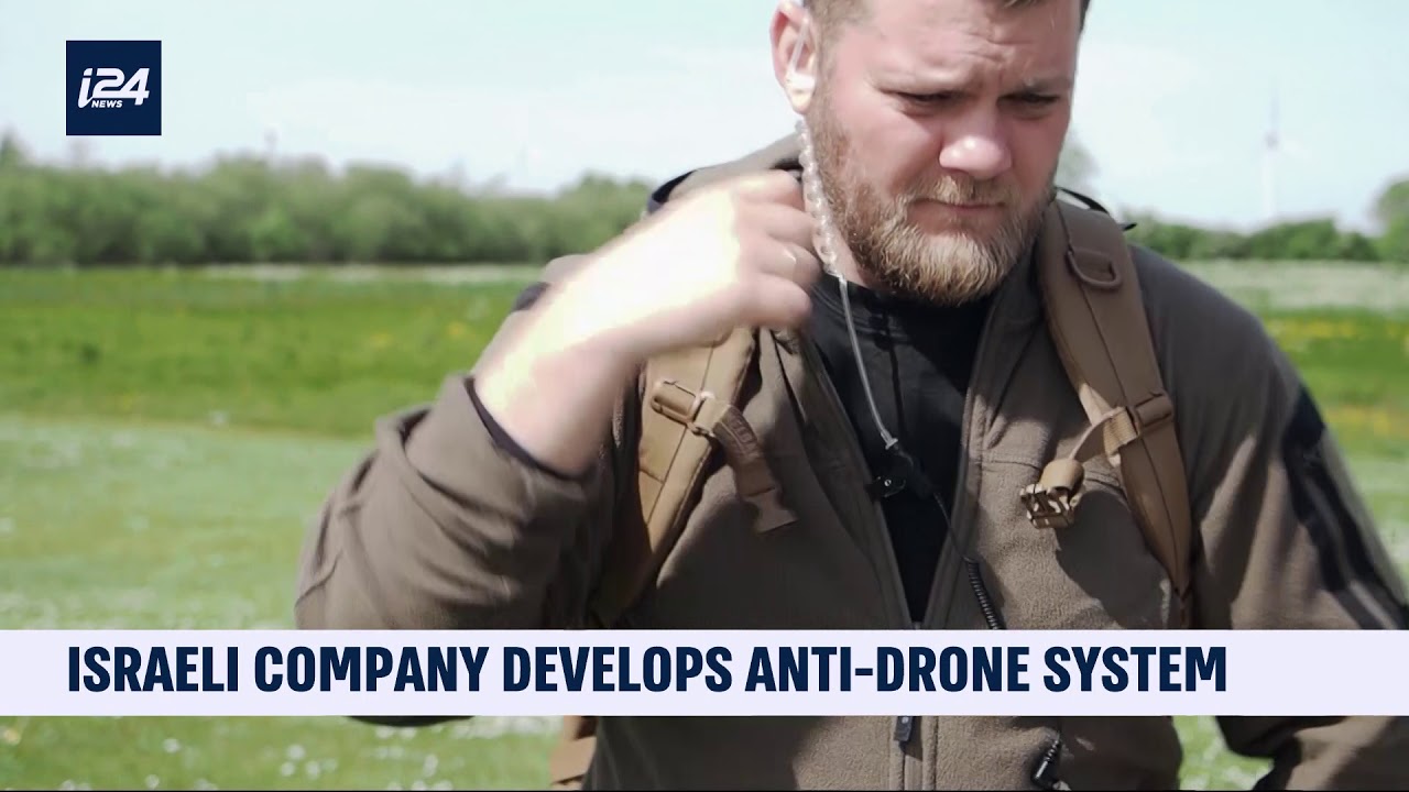 SKYLOCK Anti Drone Wearable Solutions On i24 NEWS