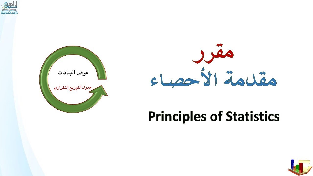 عرض البيانات - كيفية إعداد جدول التوزيع التكراري