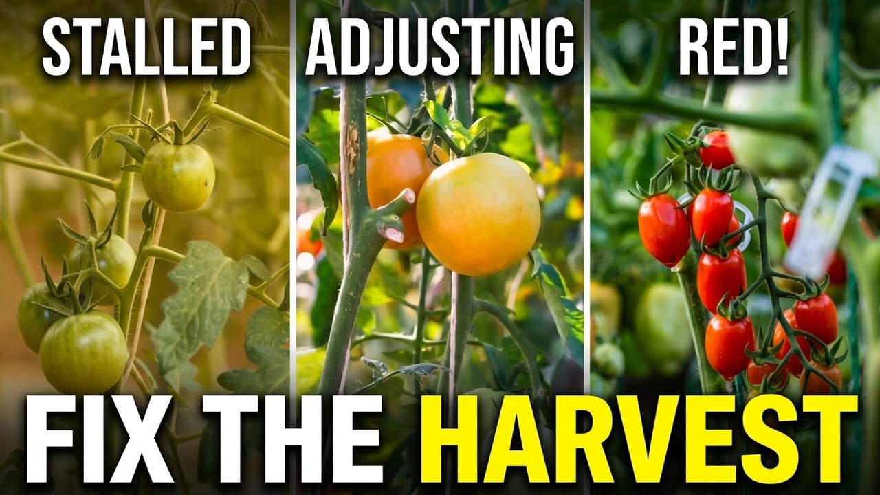 Stop Making these Greenhouse Mistakes -  Your tomatoes will never ripen