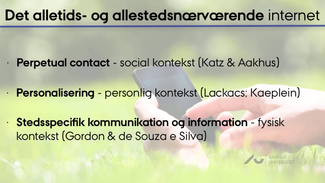 Det allestedsnærværende internet 2/3