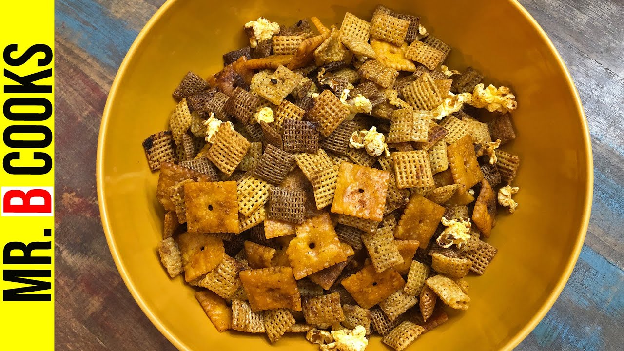 Crockpot Nacho Chex Mix Recipe | Homemade Chex Mix in a Slow Cooker