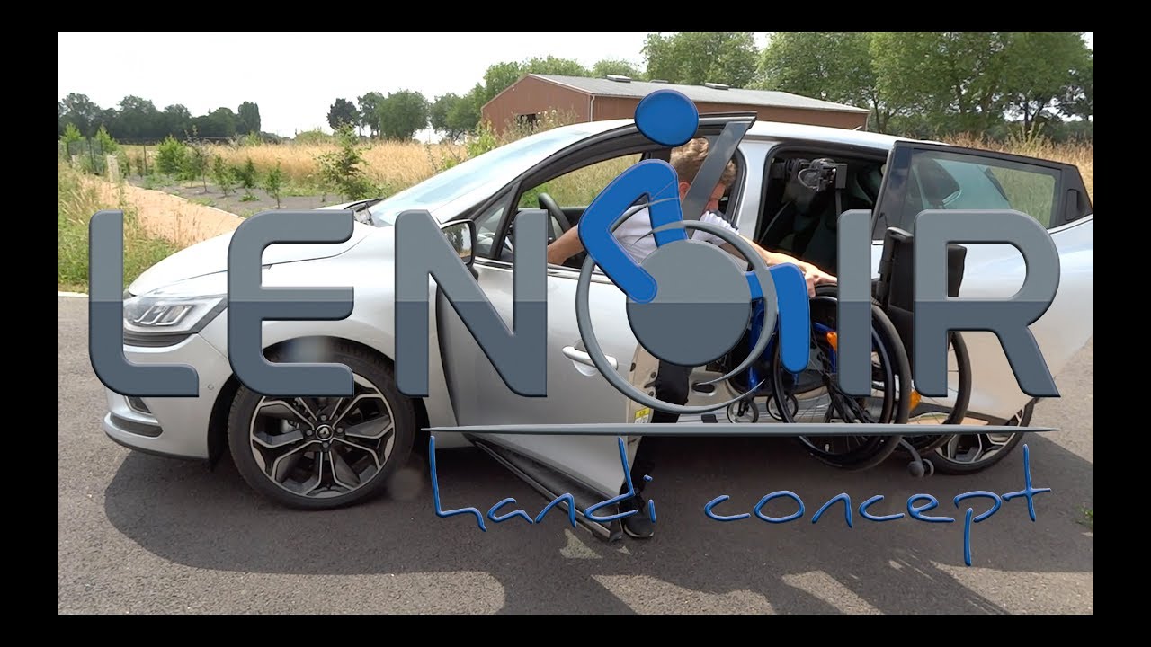 Lenoir handi concept - Treuil de chargement - Chargement du fauteuil roulant