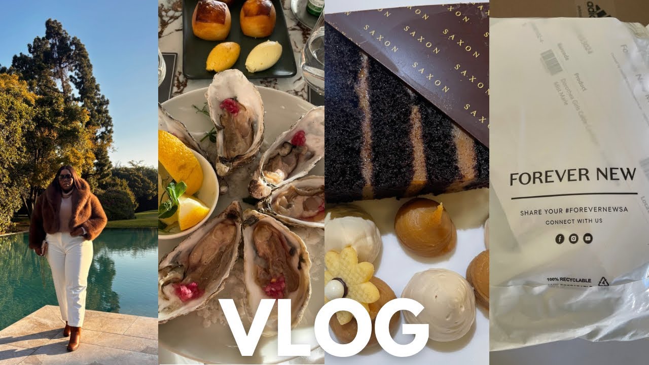 VLOG: DINNER AT THE SAXON HOTEL | SHOPPING HAUL