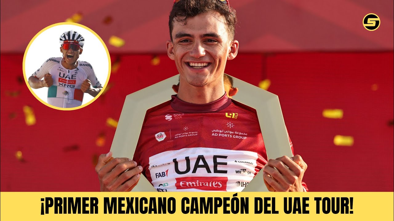 ¡HISTÓRICO! Isaac del Toro es CAMPEÓN del UAE Tour 2026 | Ciclismo