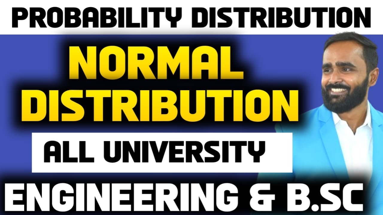 PROBABILITY DISTRIBUTION | NORMAL DISTRIBUTION | All university | PRADEEP GIRI SIR