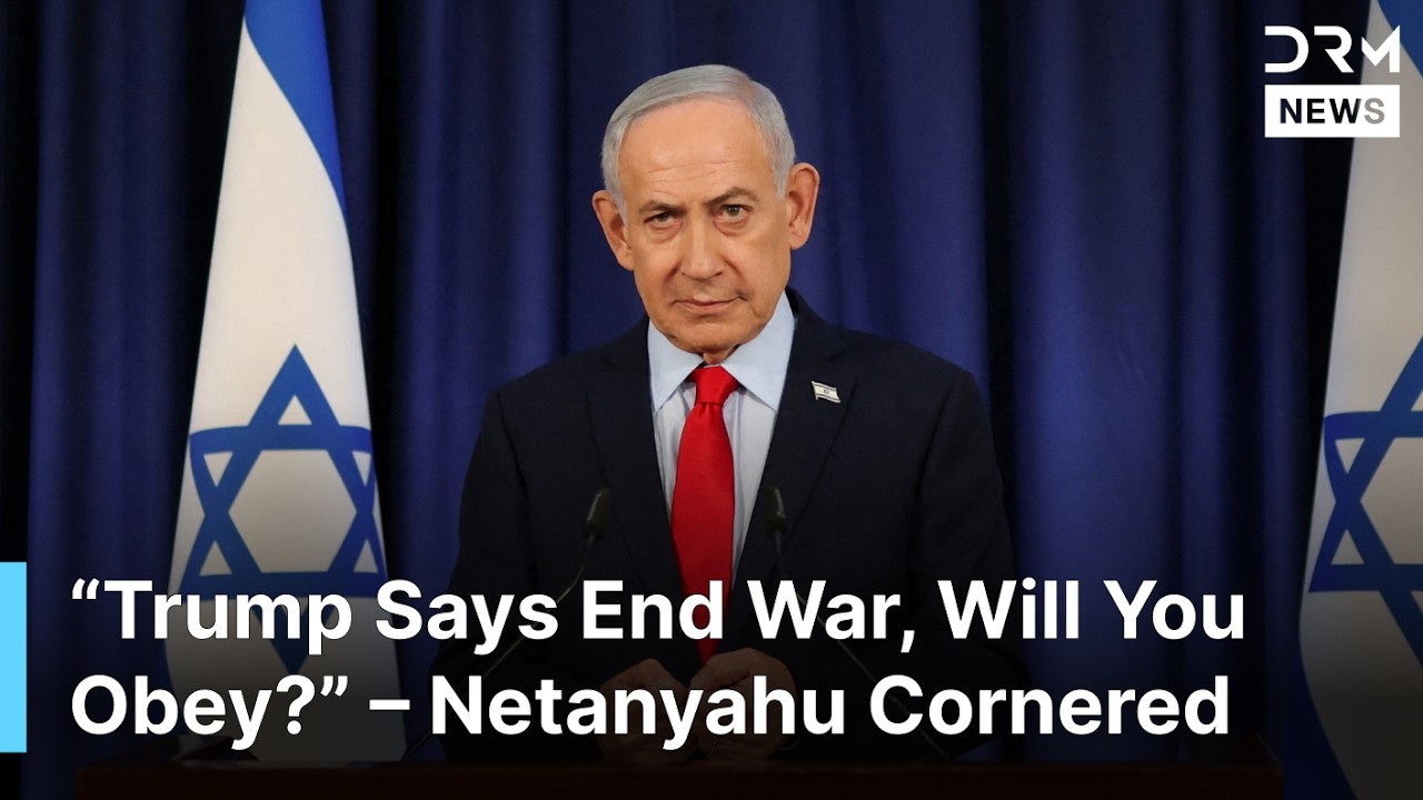 “Will You Listen To Trump?” — Reporter Questions Netanyahu On Ending War Over Oil | DRM News | AC1F
