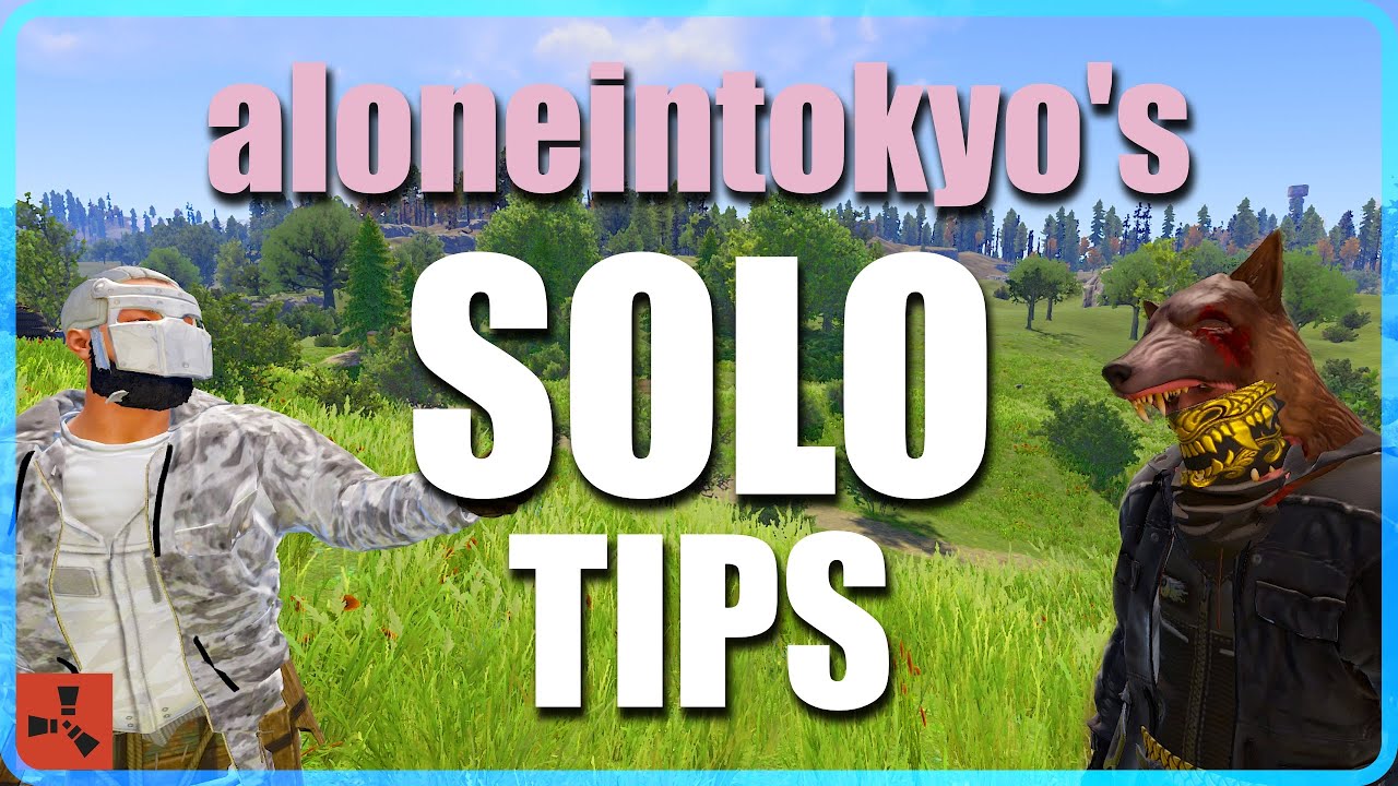 Rust's BEST Solo Teaches Us How to Survive (ft. aloneintokyo)