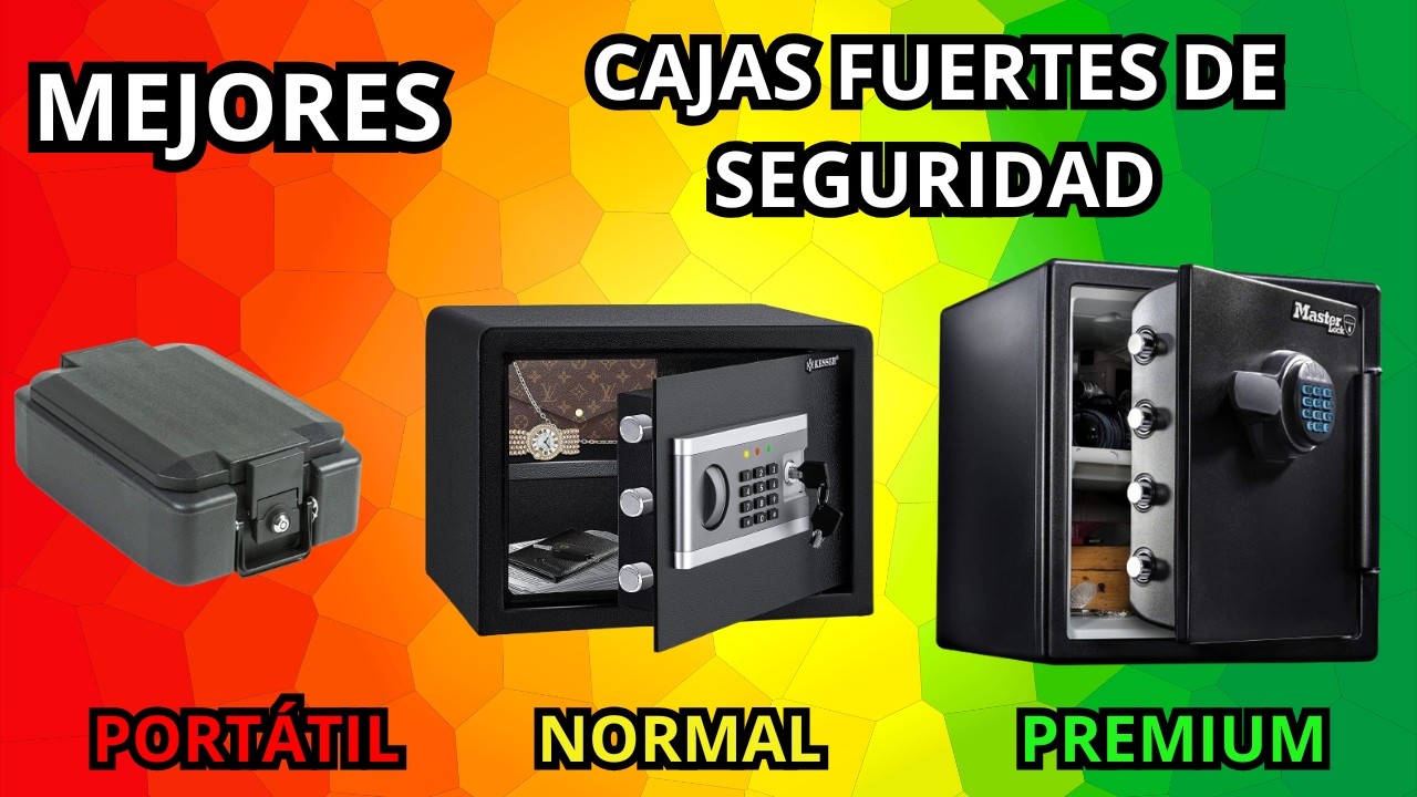 🔐 Las 7 Mejores Cajas Fuertes de Seguridad [7 RANGOS DE PRECIOS] TODO tipo de presupuesto [2025]
