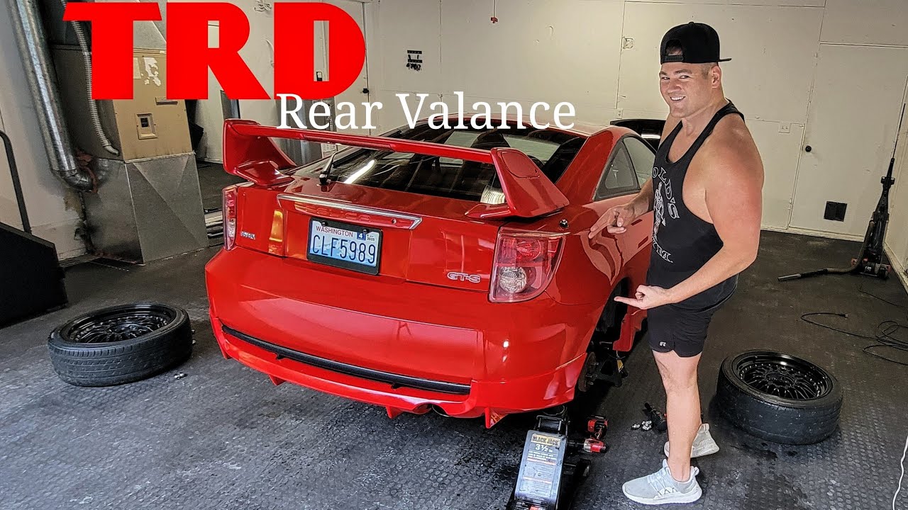 CELICA GT-S TRD Rear Valance // INSTALL