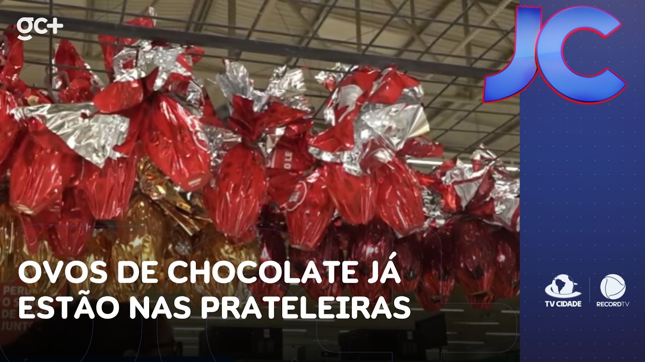 Ovos de chocolate já estão nas prateleiras para quem quer comparar os preços | Jornal da Cidade