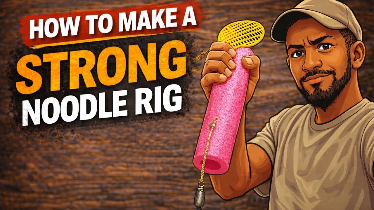 How to Make a Catfish Noodle Rig (Flyswatter Handle Build)