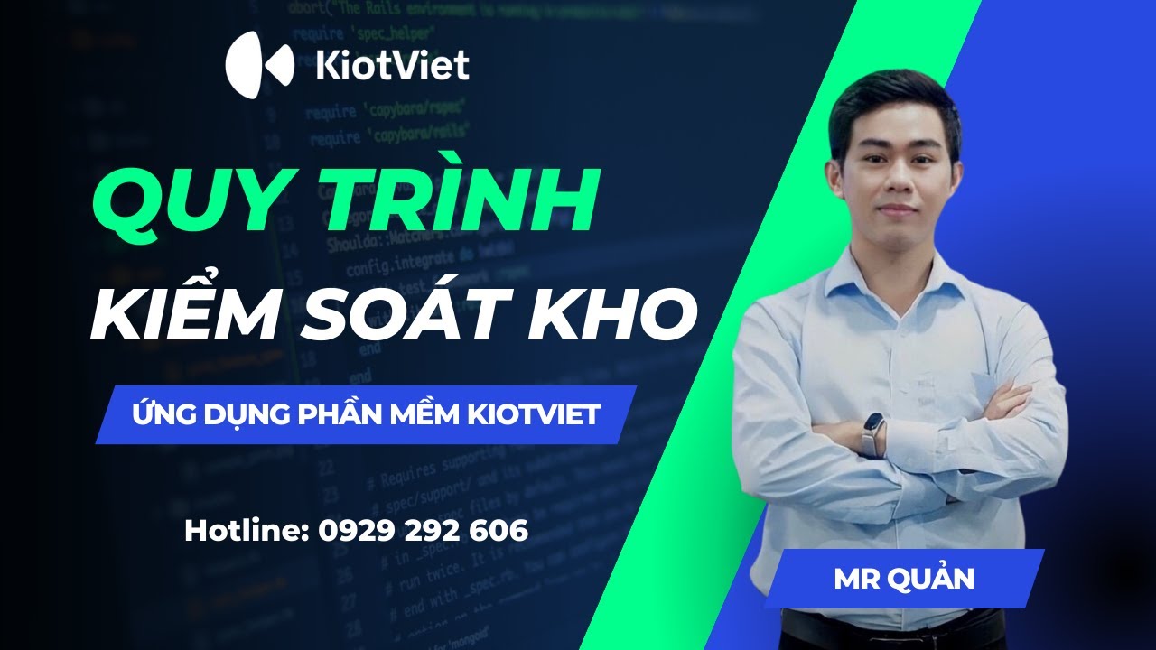 Cách quản lý tồn kho bằng phần mềm KiotViet | Mr Quản