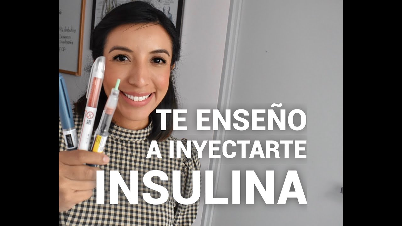 &iquest;C&oacute;mo me INYECTO INSULINA? Parte 2