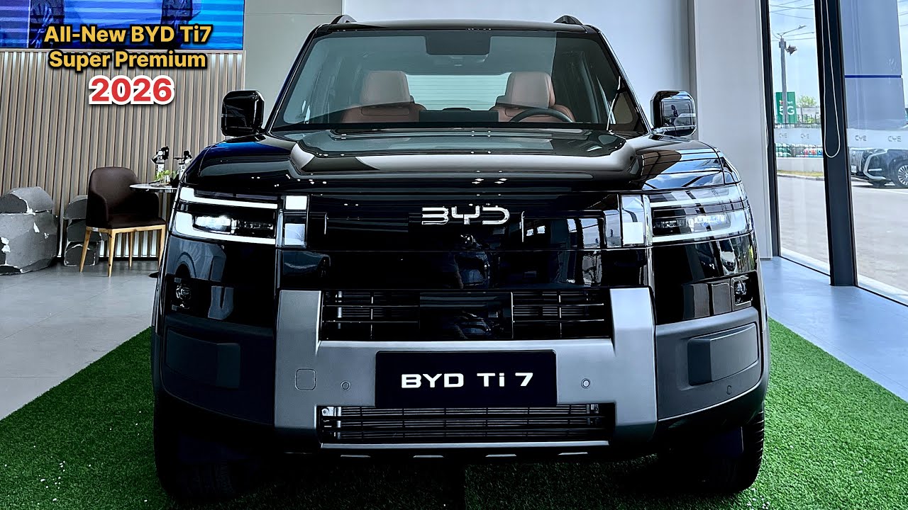 New Arrival! 2026 All-New BYD Ti7 Super Premium - New Performance Exterior and Interior