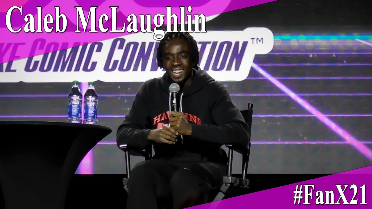 Caleb McLaughlin - Stranger Things Panel/Q&A - Salt Lake FanX 2021