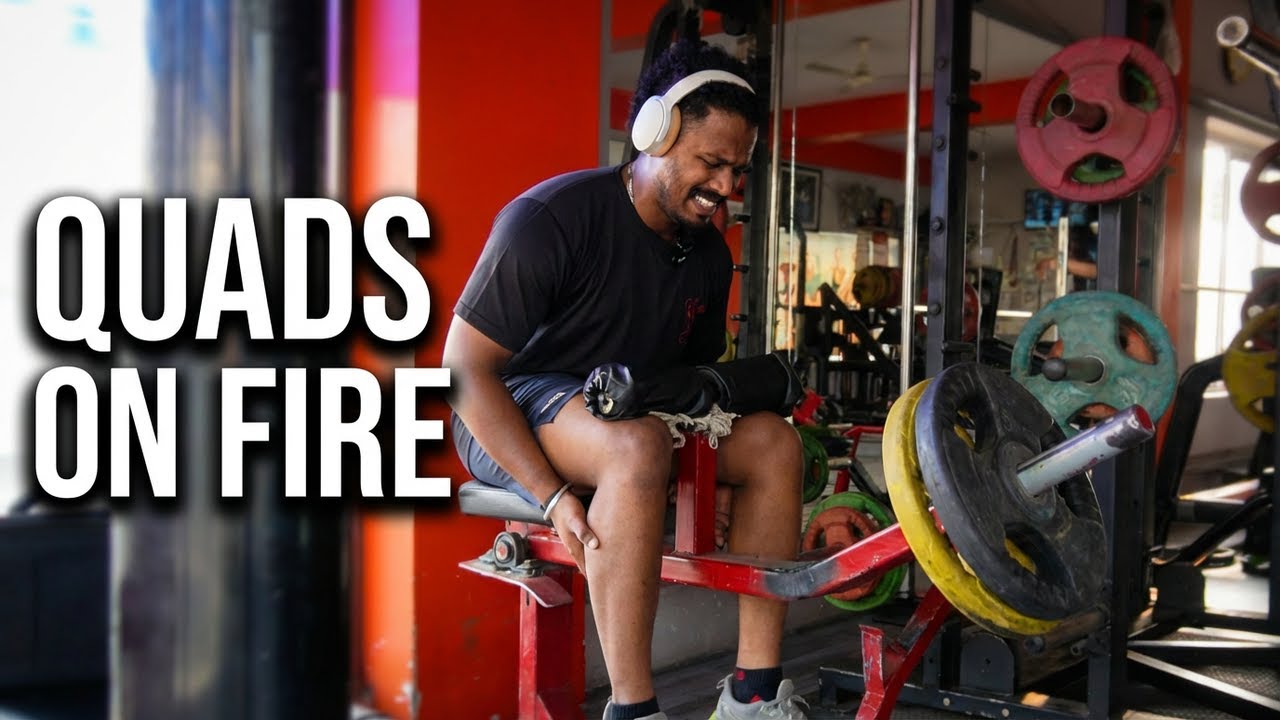 1st LEG DAY of 2026 🦵 | Brutal Quad & Hamstring Workout for Size & Strength