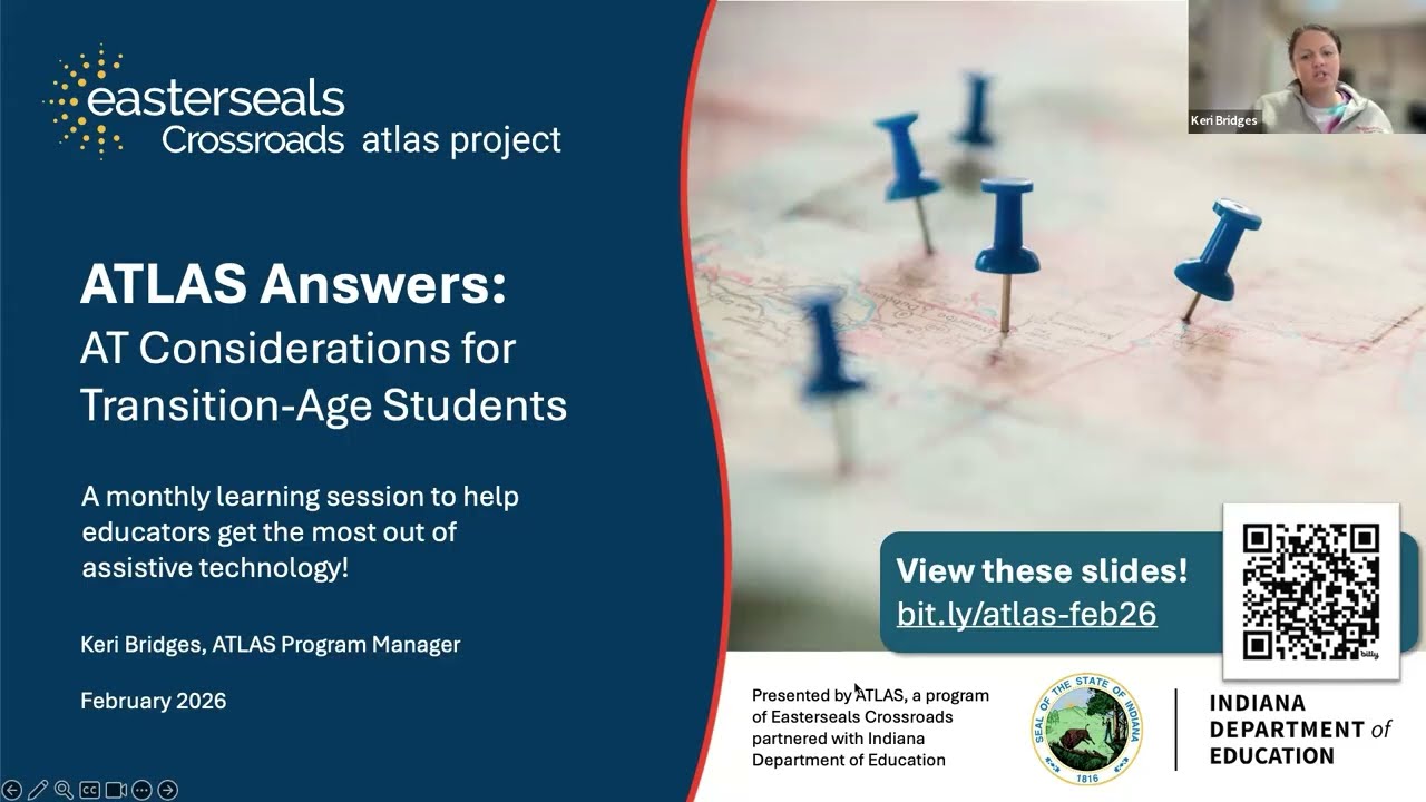 ATLAS Answers: AT Considerations for Transition-Age Students