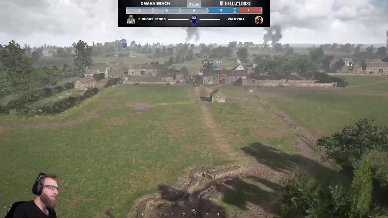 ECL | Furious Frogs vs Valkyria | Omaha Beach | 30 min de délai | #event