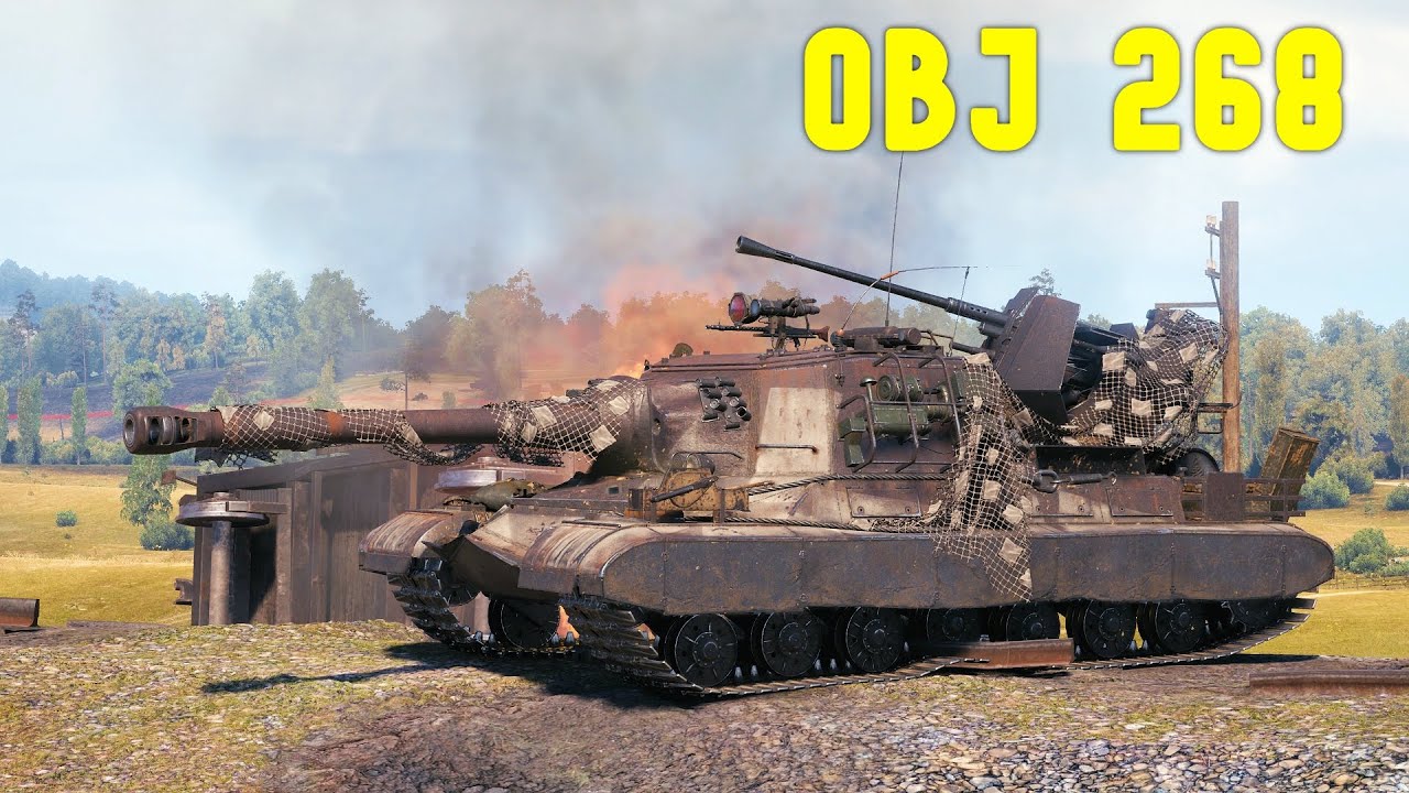 World of Tanks Object 268 - Among the First Tier X Tank Destroyers in the Game.