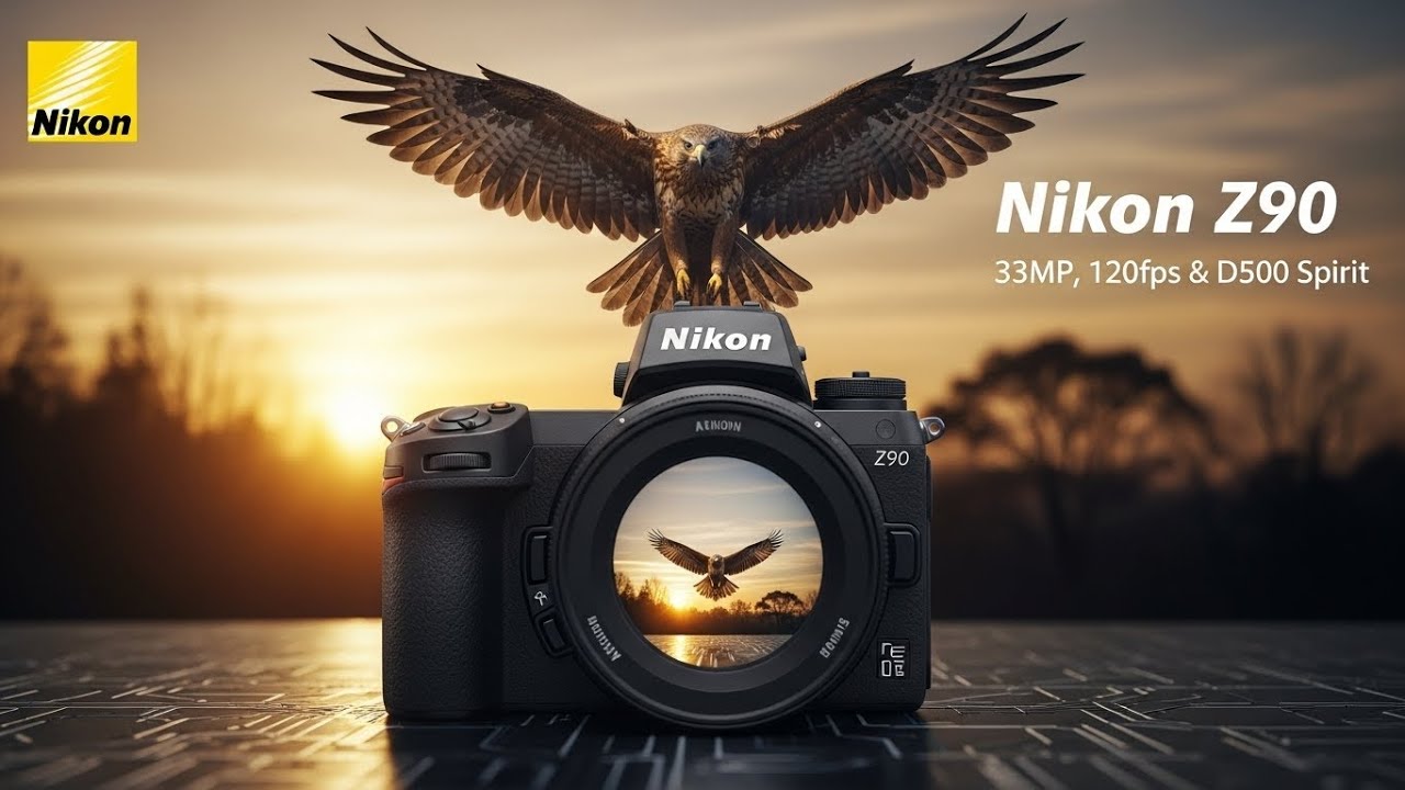 Утечки информации о Nikon Z90: наконец-то она здесь! 33 МП, 120 кадров в секунду и D500 Spirit.