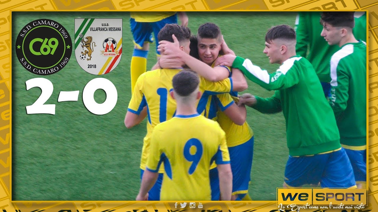 SSD Camaro vs USD Villafranca Messana [XXIII Giornata - U17 Regionale - Gir.C]