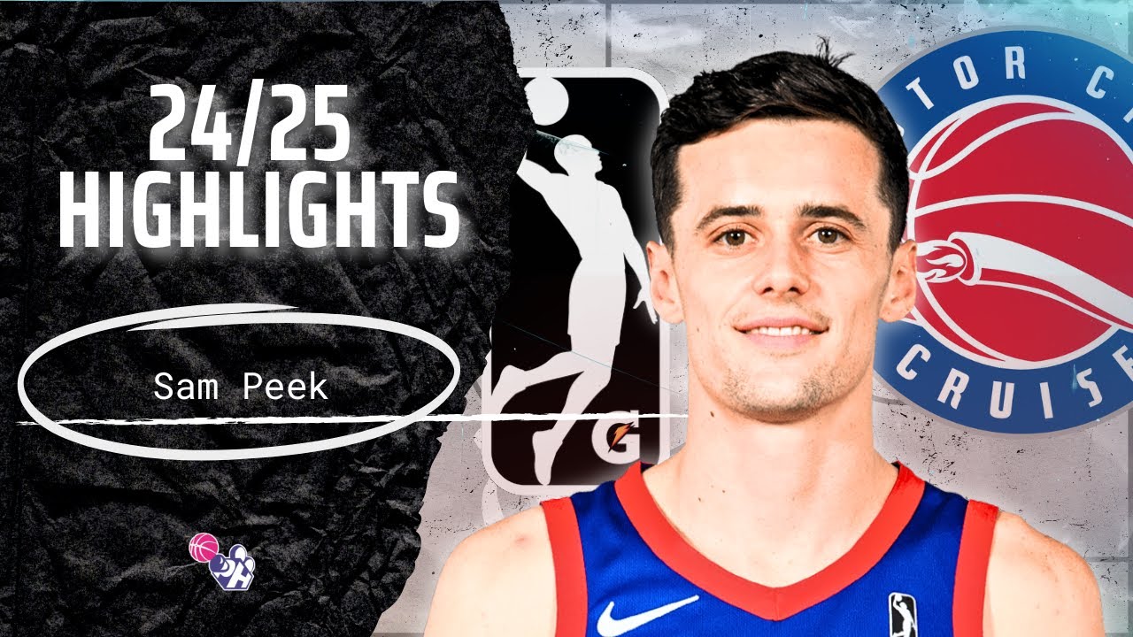 Sam Peek Highlights 2024/25 || NBA G League || Motor City Cruise