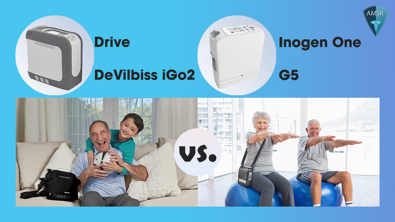 Drive Devilbiss iGo2 vs. Inogen One G5 Comparison