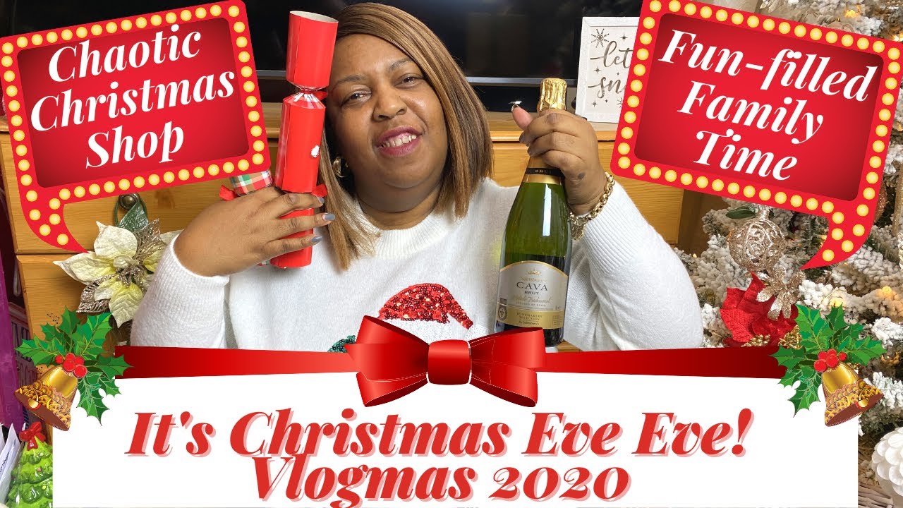 IT'S CHRISTMAS EVE EVE!!! | Choatic Christmas Shop and Fun-filled Family Vlogmas 2020