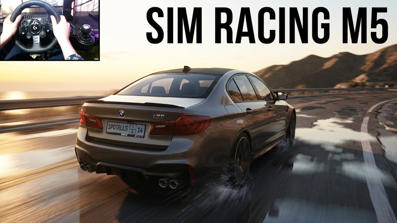 Assetto Corsa 4K POV: BMW M5 CS | Logitech G923 Handcam Gameplay