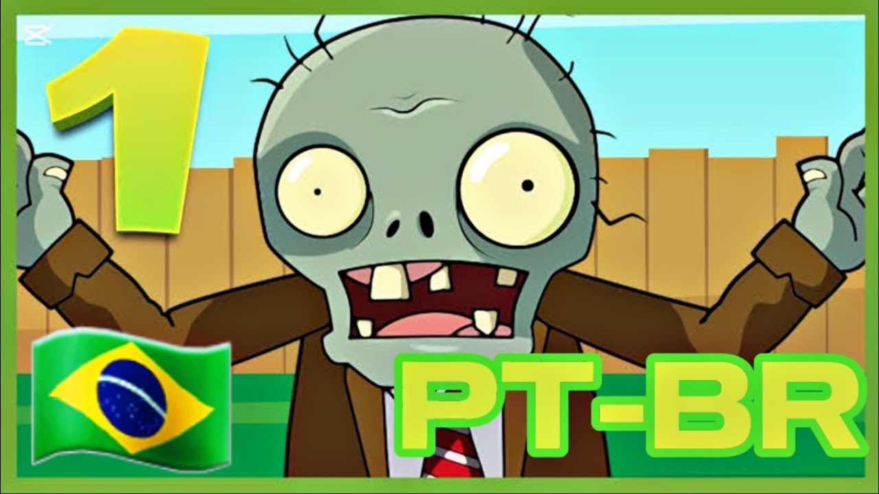 Plants vs. Zombies Animado Parte 1 Dublado 🧟‍♂️ @CustomGame