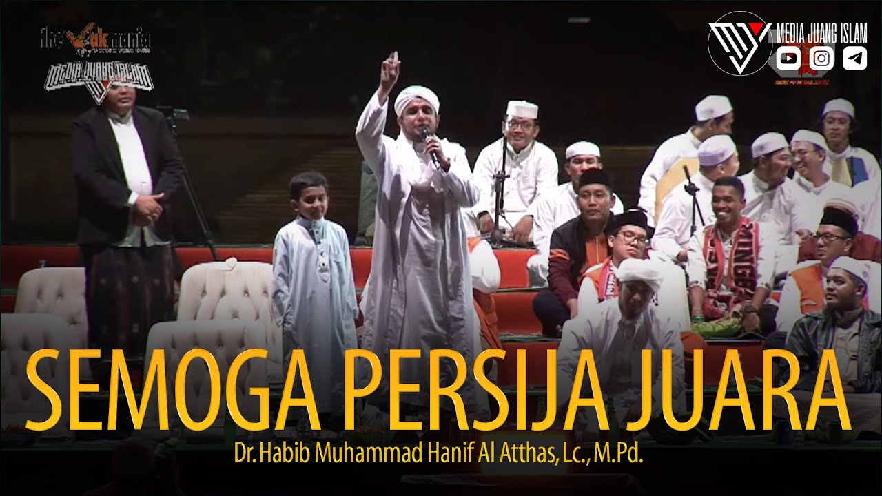 CERAMAH HABIB HANIF DI TASYAKURAN MILAD THE JAKMANIA KE 28 TAHUN