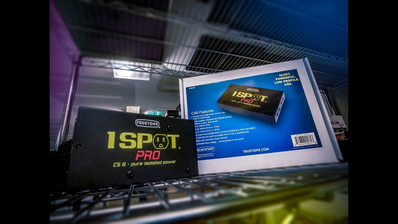 Does Your Flat Pedalboard Need a Flat Power Brick?  -  1 SPOT Pro CS6