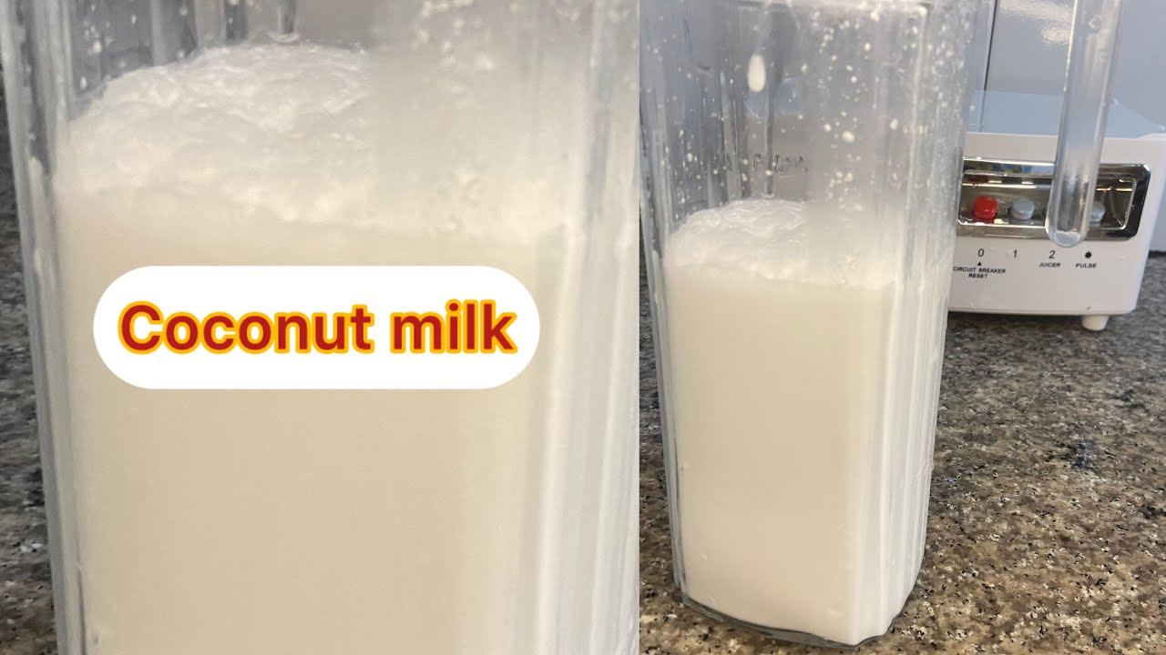 Jinsi ya kutengeneza tui la nazi kwakutumia juice blender