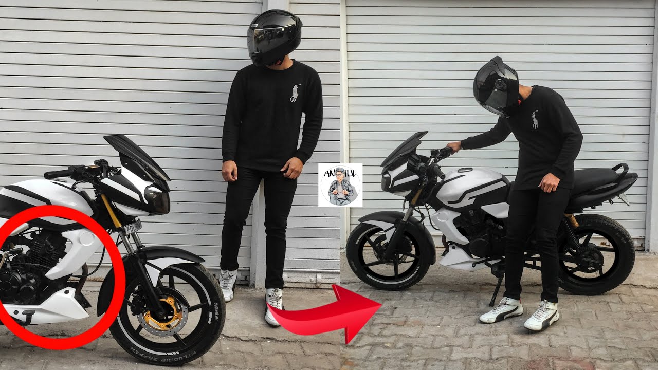 How to install Engine Guard And Side Panel in bajaj discover 150 or any bike 🔥