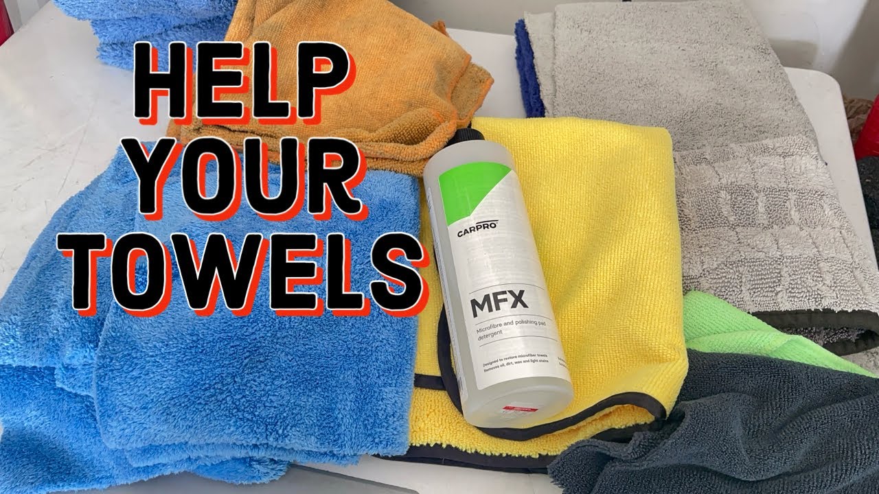 Microfiber Towel Care/ Car Washing/ Auto Detailing/ CarPro MFX/ Autoforge.net