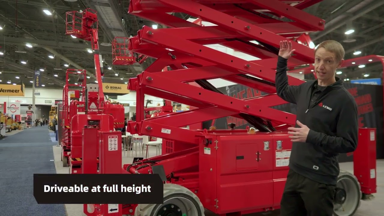 LGMG SR4069D Diesel Rough Terrain Scissor Lift