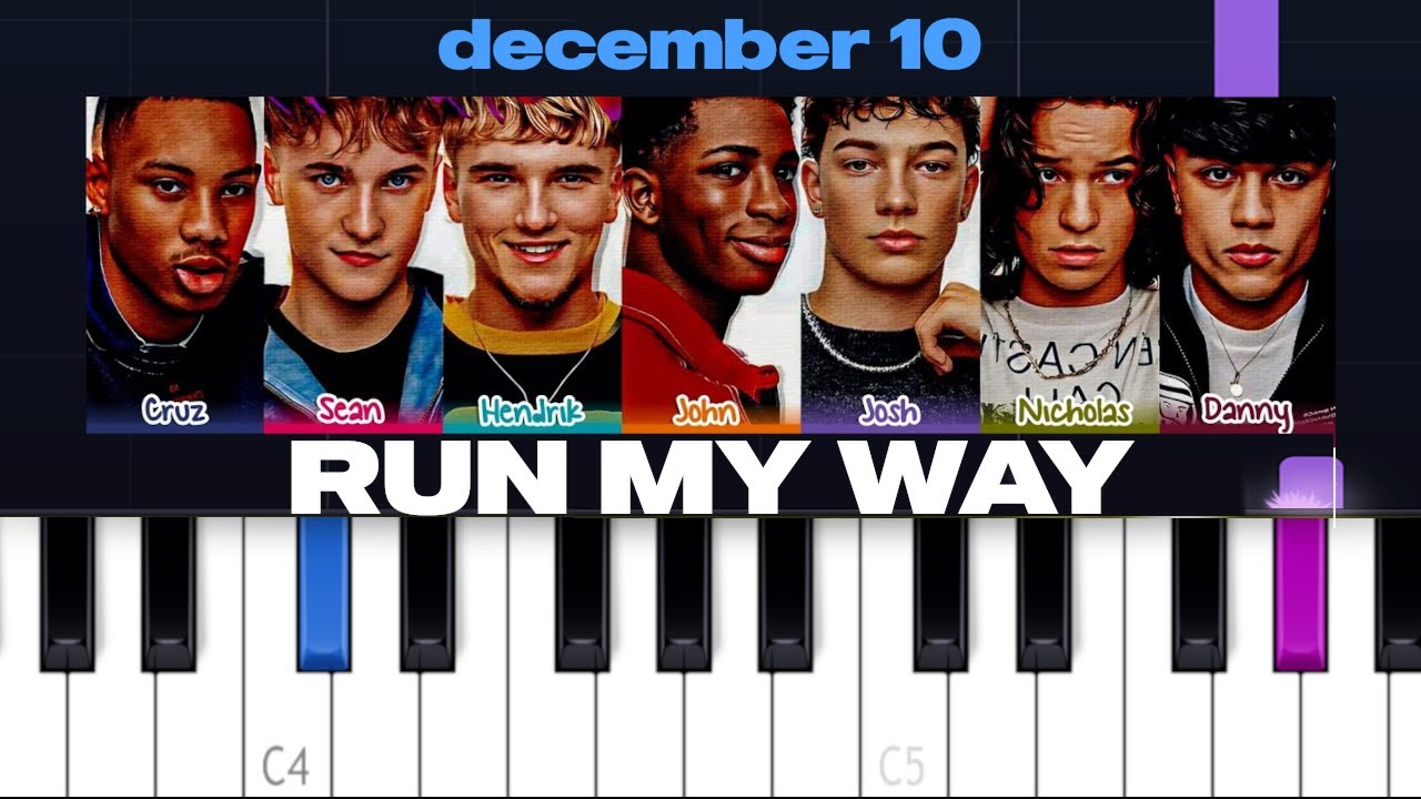December 10 - Run My Way (Piano Tutorial)