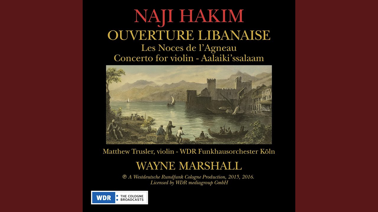 Concerto for violin, 2. Moderato, Andante (feat. Matthew Trusler, Wayne Marshall & WDR...