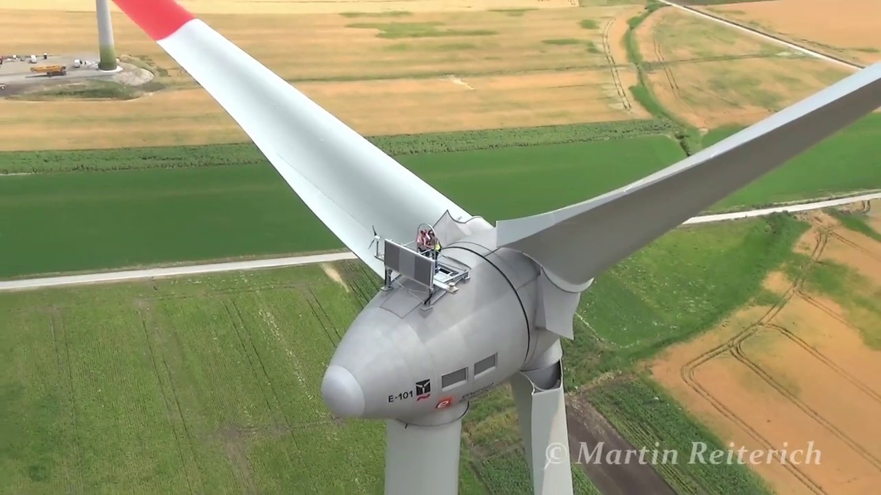 Errichtung Windpark Baumgarten/Pajngrt 1080p