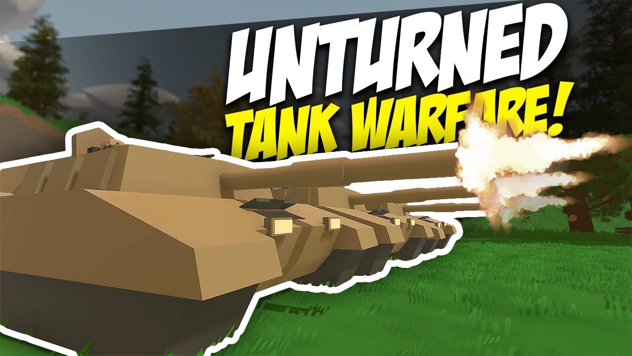 TANK WARFARE - Unturned PVP | Huge Battles!