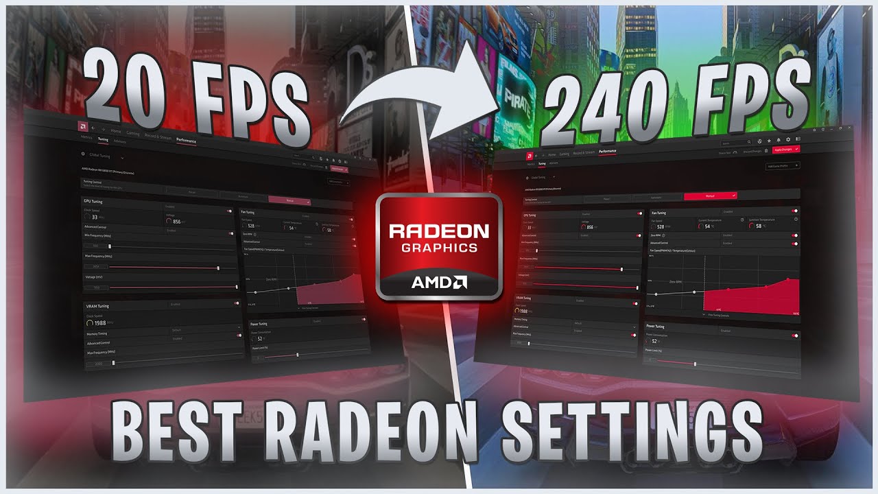 AMD RADEON: *ЛУЧШИЕ* НАСТРОЙКИ ДЛЯ ОПТИМИЗАЦИИ ИГРЫ И ПРОИЗВОДИТЕЛЬНОСТИ!