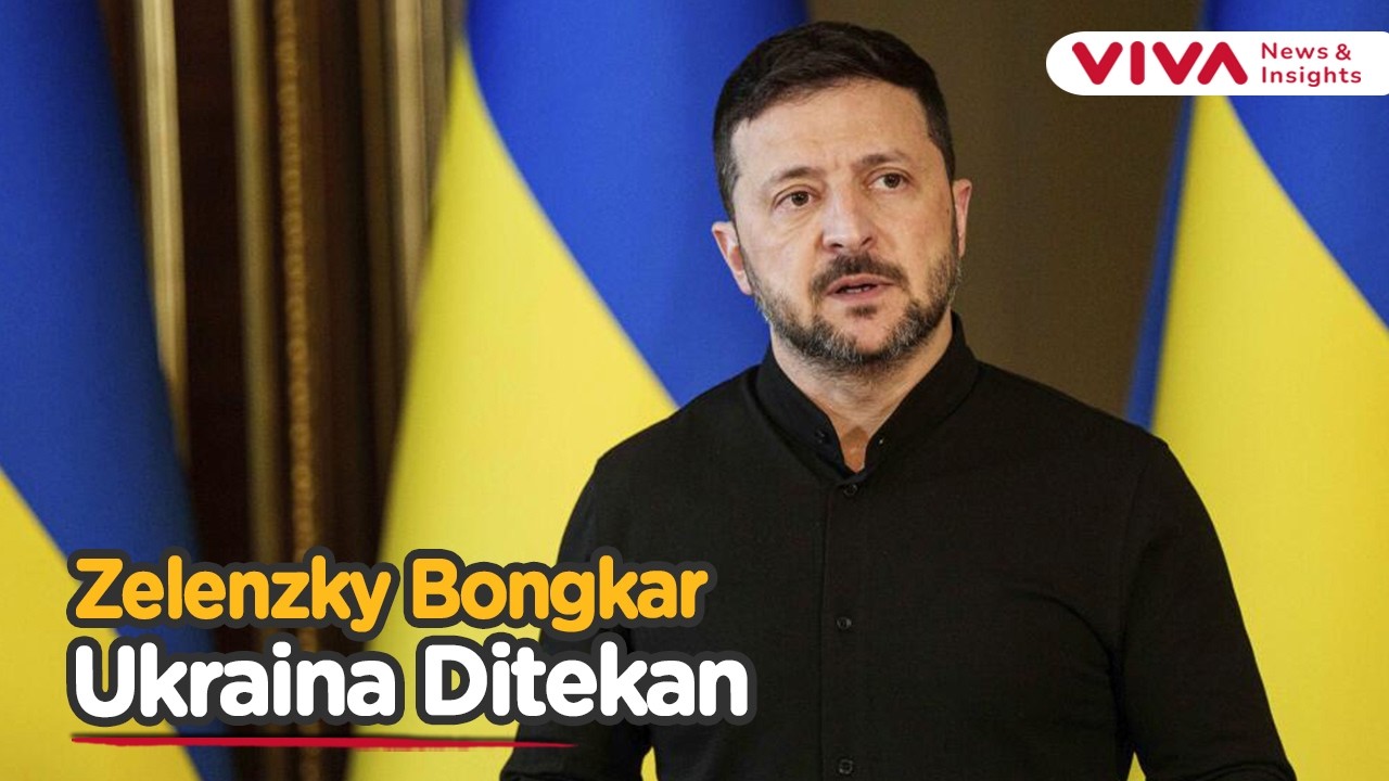 Zelensky Buka-bukaan Kritik AS Soal Perundingan Damai