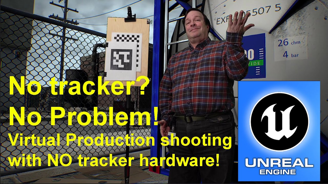 Unreal 5.1 Virtual Production WITHOUT TRACKERS
