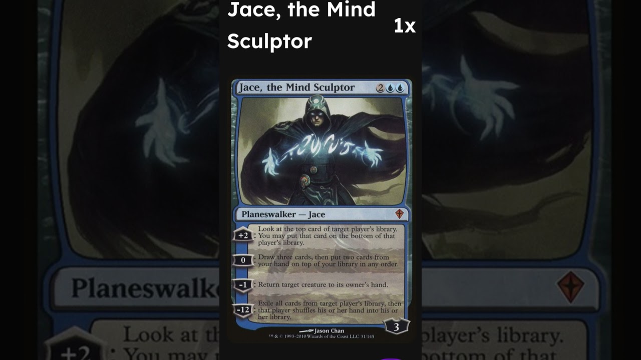 #christmascalendar - MTG -  Jace, the Mind Sculptor vs. Teferi, Time Raveler