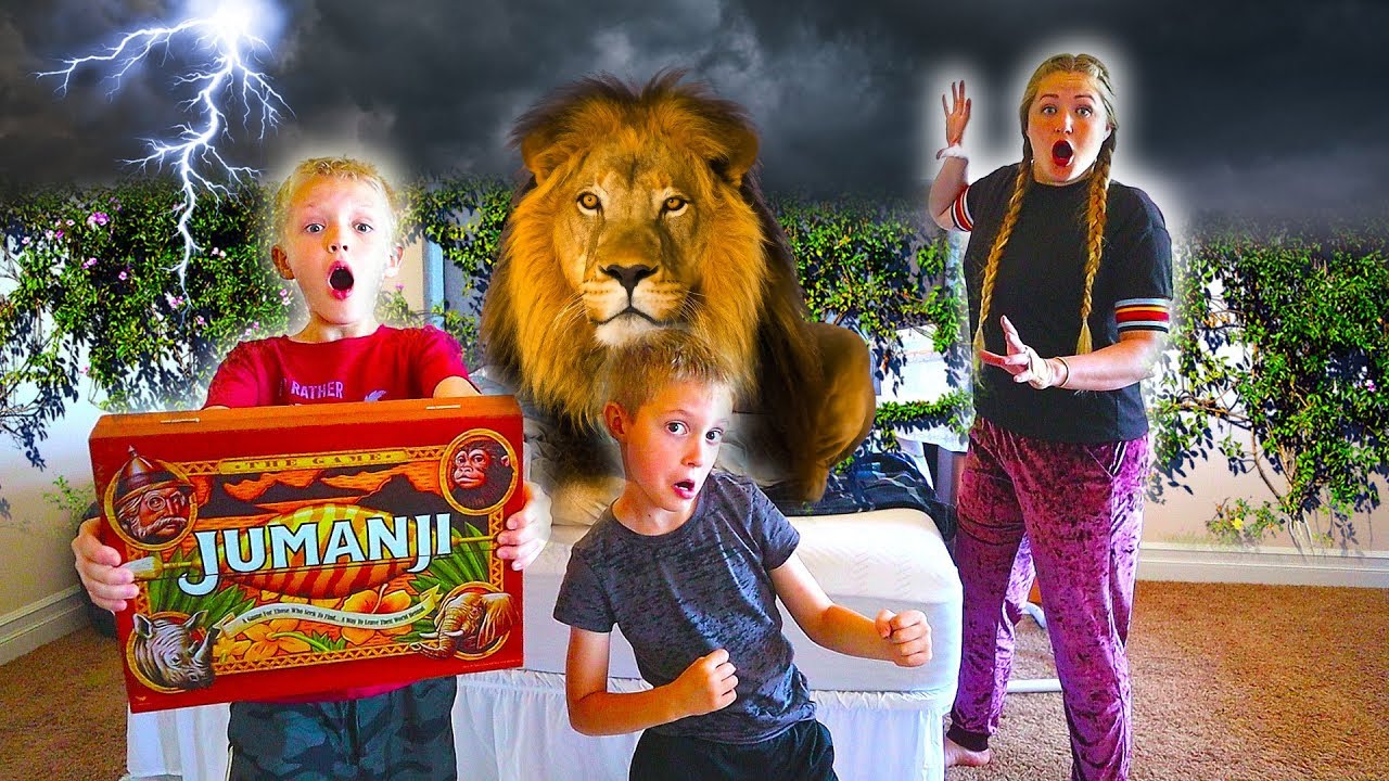Playing Jumanji In Real Life! / The Beach House